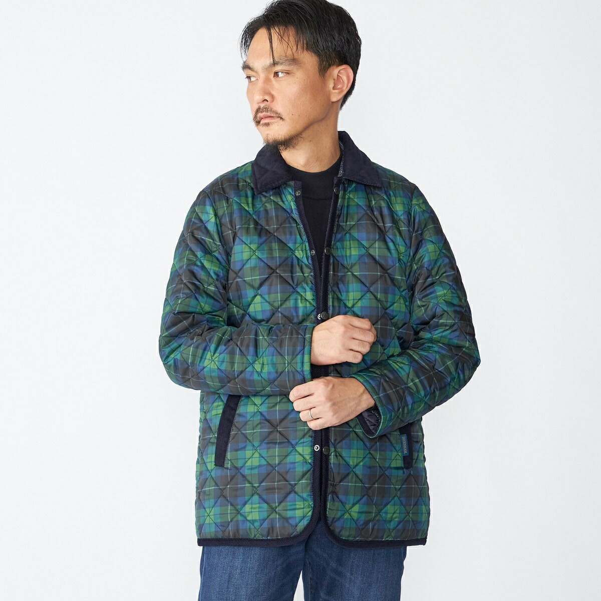 【SHIPS別注】LAVENHAM: SHIPS 弁慶格子 KEDINGTON／シップス（SHIPS）