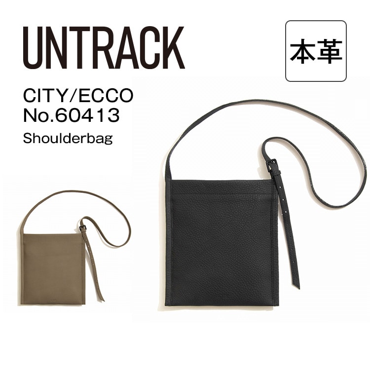 ショルダーバッグ サコッシュ レザーバッグ UNTRACK CITY/ECCO／アントラック（UNTRACK）