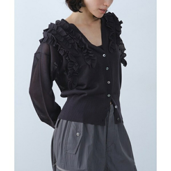 3way frill cardigan／コードエー（CODE A）｜丸井（マルイ）店