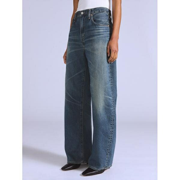 BLUETAB(TM) DROP バレルジーンズ ミディアムインディゴ MADE IN JAPAN／リーバイス（Levi’s）