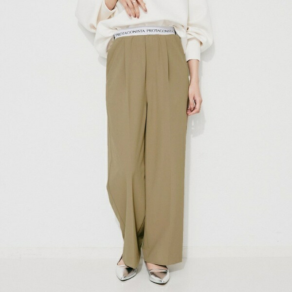 【PROTAGPNISTA】QUICK DRY WAIST LOGO PANTS／アンタイトル（UNTITLED）