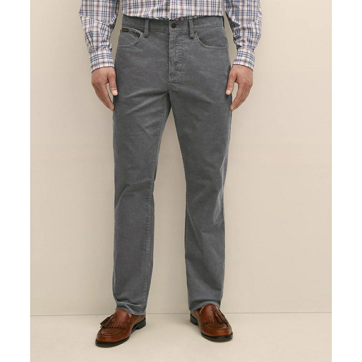 ストレッチコットン 15-Waleコーデュロイ 5ポケットパンツ Regular Fit/ブルックスブラザーズ(Brooks Brothers)|丸井(マルイ)店
