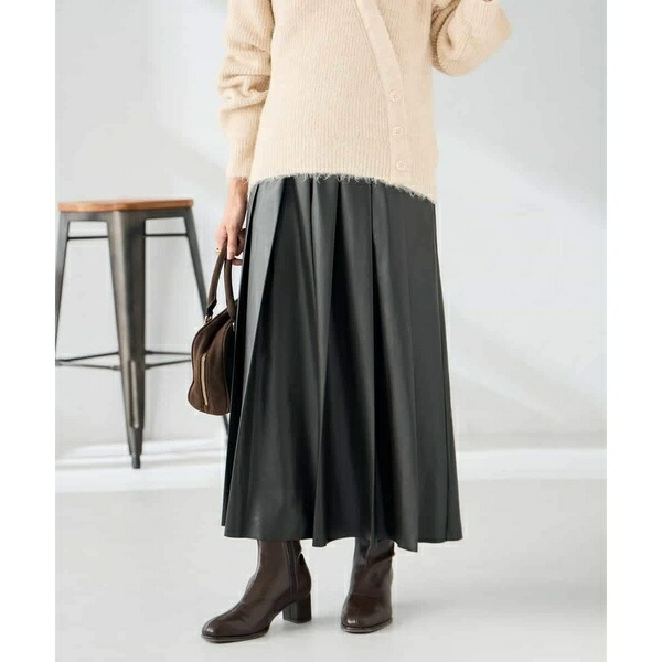 楽天市場】フェイクレザースカート／ラベイユ バイ スーペリア