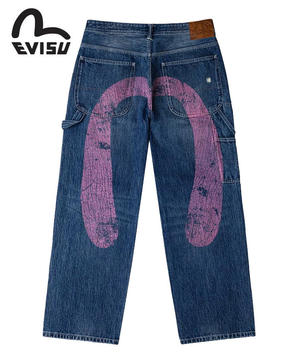 雰囲気抜群 EVISU 1506 初期 水牛パッチ 1st デニムジャケット EVISU