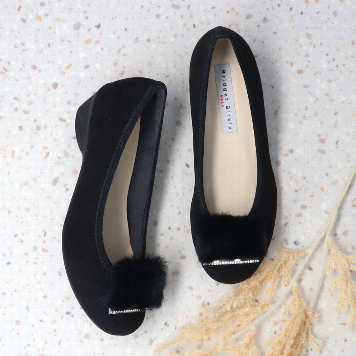 Bridget Birkin Walk◆4.5cmヒール◆ファービジューウォーキングパンプス／ブリジットバーキン ウォーク（Bridget Birkin Walk）