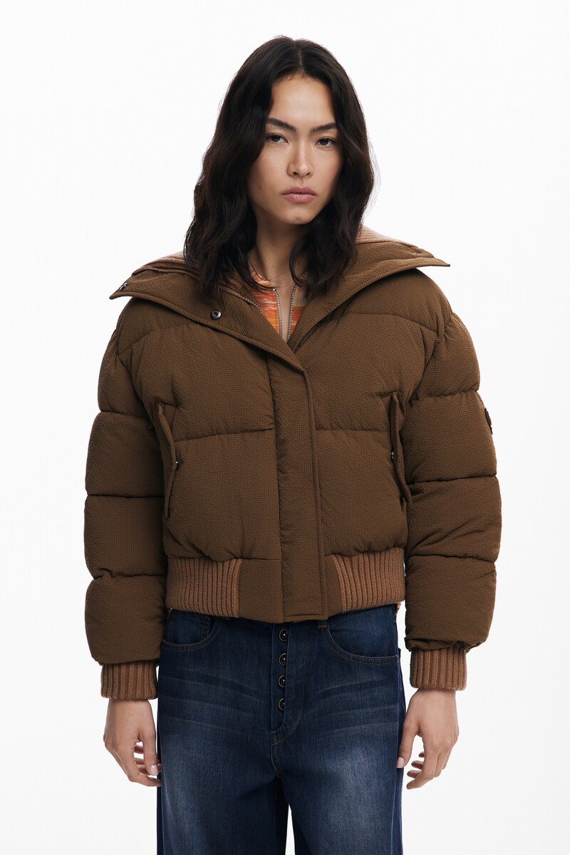 【5サイズ展開/XS/XL】中綿入りショートジャケット／デシグアル（Desigual）｜丸井（マルイ）店 14,867円