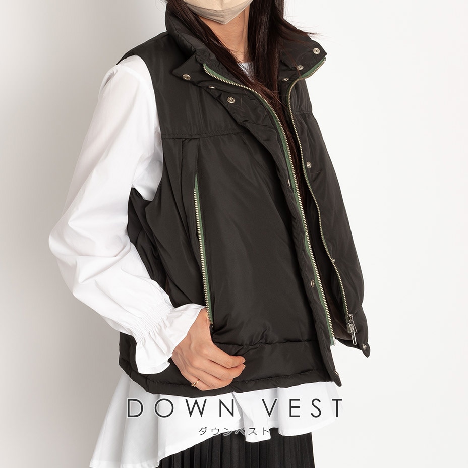 ダウンベスト / Down S Vest／スフィーデ（sfide）