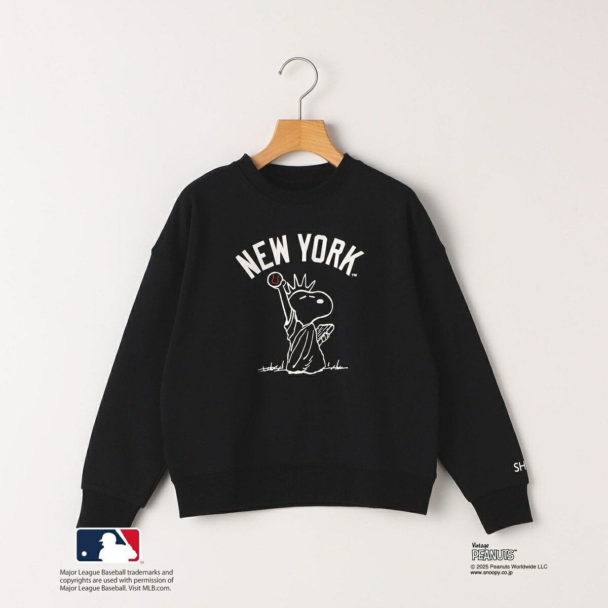 SHIPS KIDS:130～170cm / PEANUTS×MLB プリント スウェット／シップス（SHIPS）