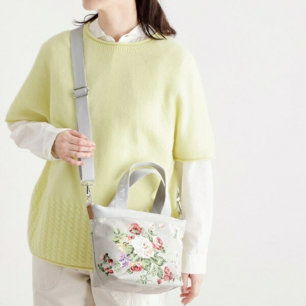 ローズモア柄 トートバッグ S／ローラ アシュレイ（LAURA ASHLEY）