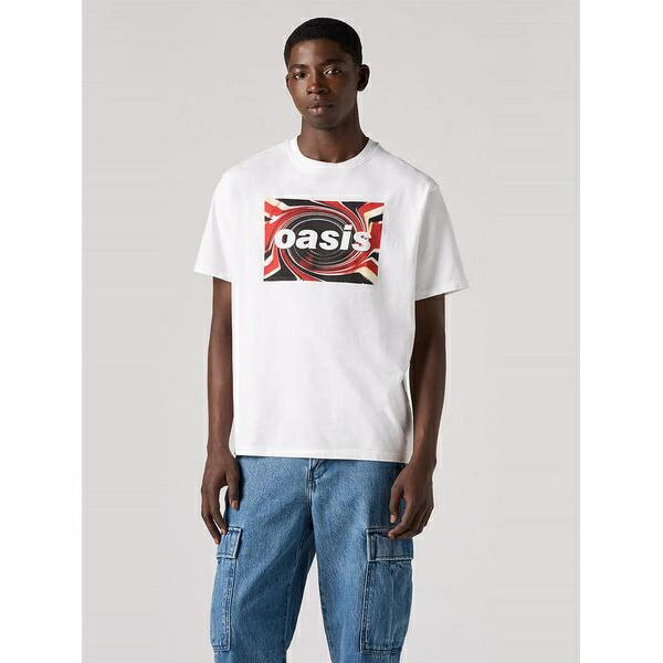 楽天市場】LEVI'S(R) x OASIS DECA LOGO Tシャツ ホワイト