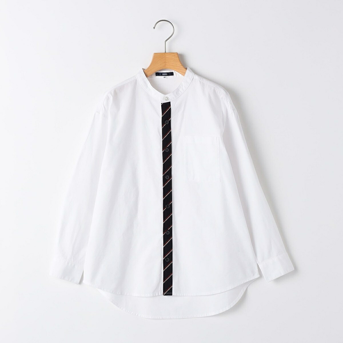 SHIPS KIDS:140～160cm /バンドカラー シャツ／シップス（SHIPS）｜丸井（マルイ）店