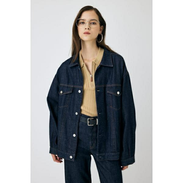 【otona MUSE掲載】TENCEL(TM) DENIM  OVER ジャケット／マウジー（MOUSSY）