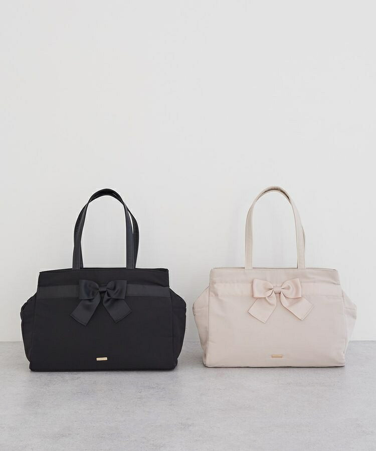 グログランリボン3ルームトートバッグ／メゾン ド フルール（Maison de FLEUR）｜丸井（マルイ）店