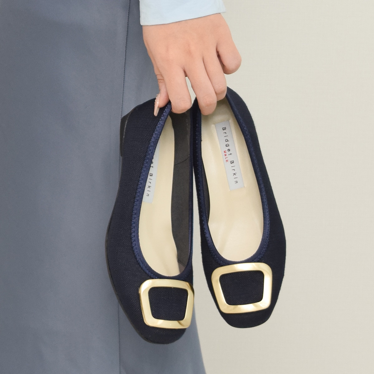 Bridget Birkin Walk◆3cmヒール◆メタルバックルウォーキングパンプス／ブリジットバーキン ウォーク（Bridget Birkin Walk） 6,006円