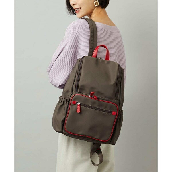 [撥水/A4収納可]スクエアデザインバックパック／MK ミッシェルクラン バッグ（MK MICHEL KLEIN BAG）｜丸井（マルイ）店
