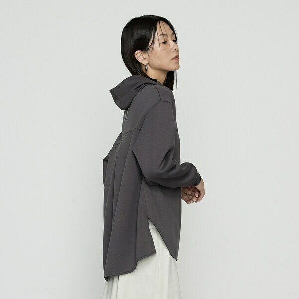 レーヨンミックスダンボール フーディプルオーバー／ギャバジン K.T（Gabardine K.T）