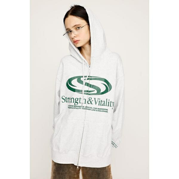 PRINT OVER HOODIE／スライ（SLY）