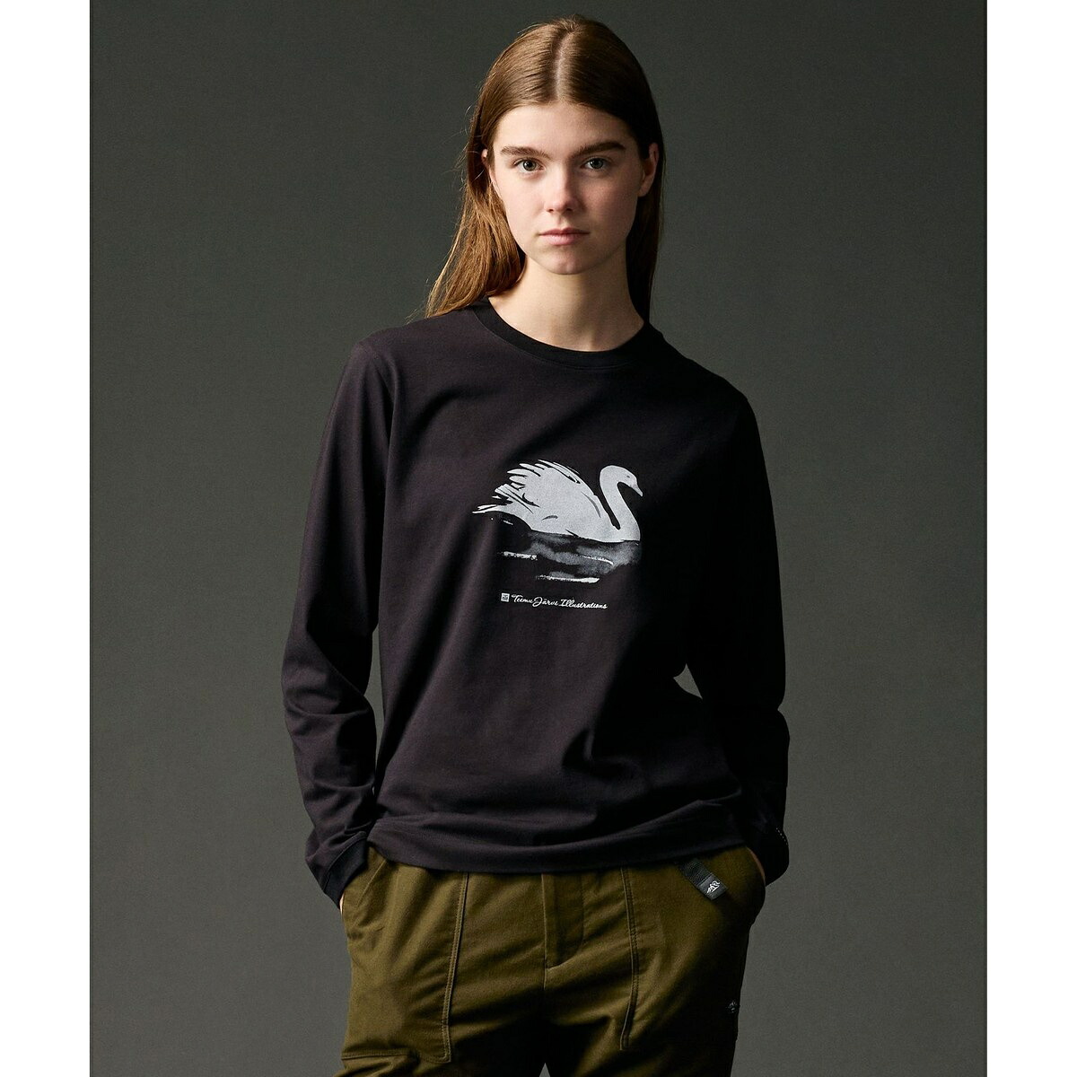 【テーム・ヤルヴィモチーフ】プレーティング天竺 ロングTシャツ／ジョセフアブード（JOSEPH ABBOUD） 9,438円