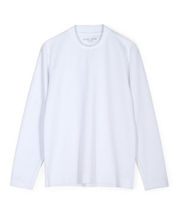 【ACTIVE TAILOR/アクティブテイラー】シルケットスムースクルーネック長袖Tシャツ/メンズビギ(MEN'S BIGI)|丸井(マルイ)店