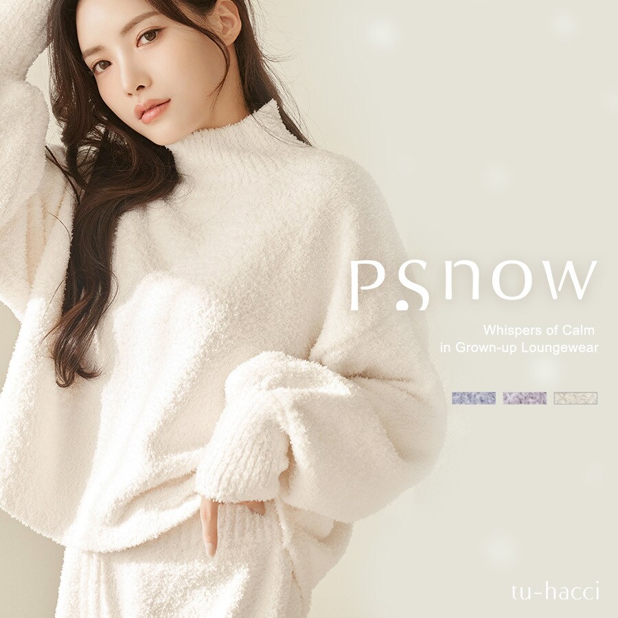 《P.snow》タートルネックトップス ルームウェア／ツーハッチ（tu-hacci）