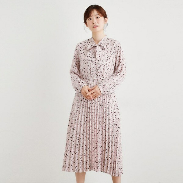 【洗える／同柄アイテムあり】トゥワイダル チューリップス柄 ワンピース／ローラ アシュレイ（LAURA ASHLEY）