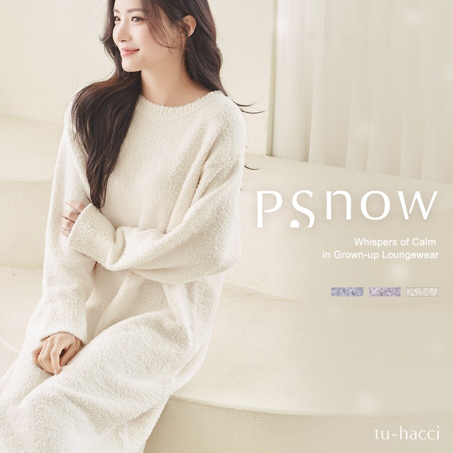 《P.snow》ロングワンピース ルームウェア／ツーハッチ（tu-hacci）