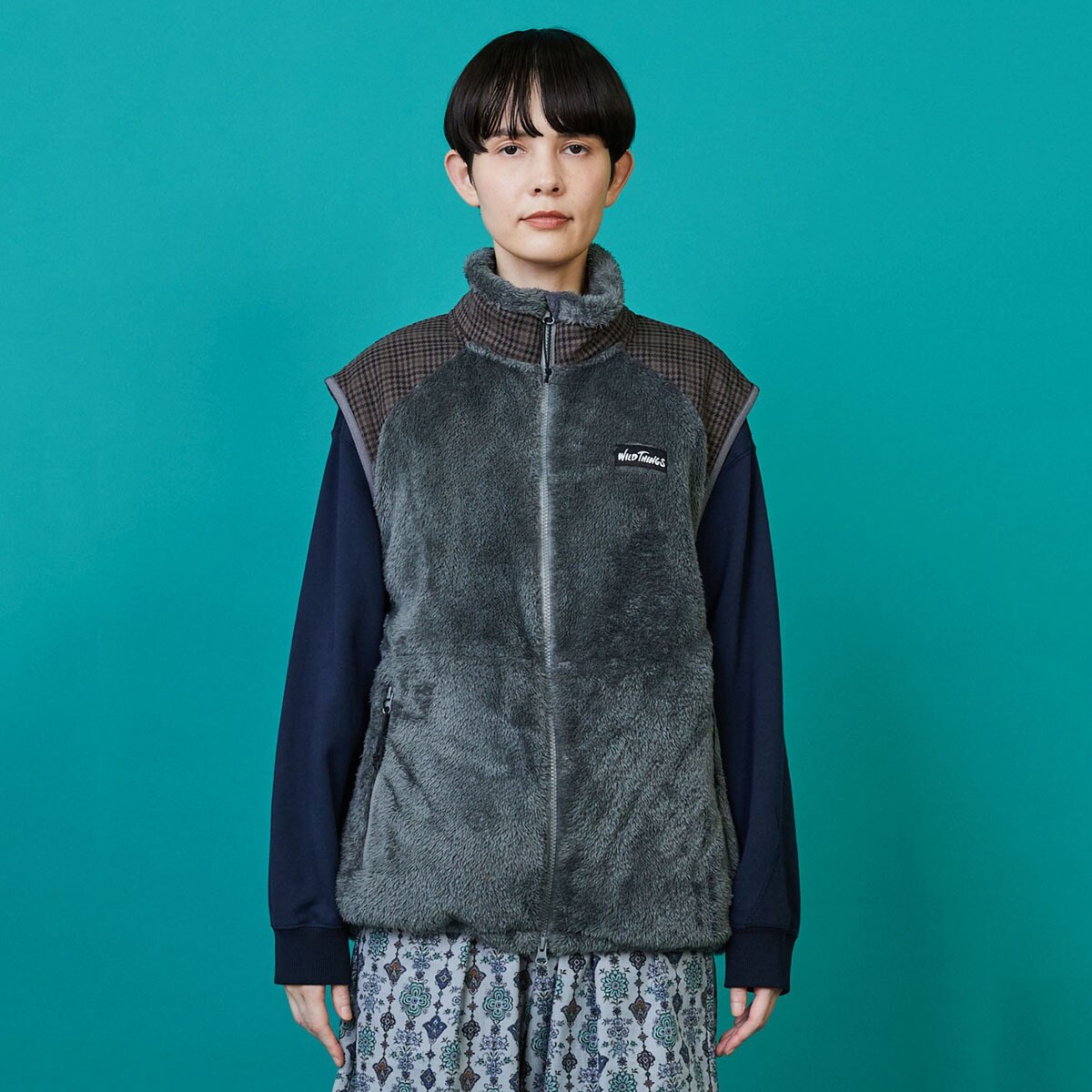 シャギーフリースベスト／フラボア（FRAPBOIS） 14,454円