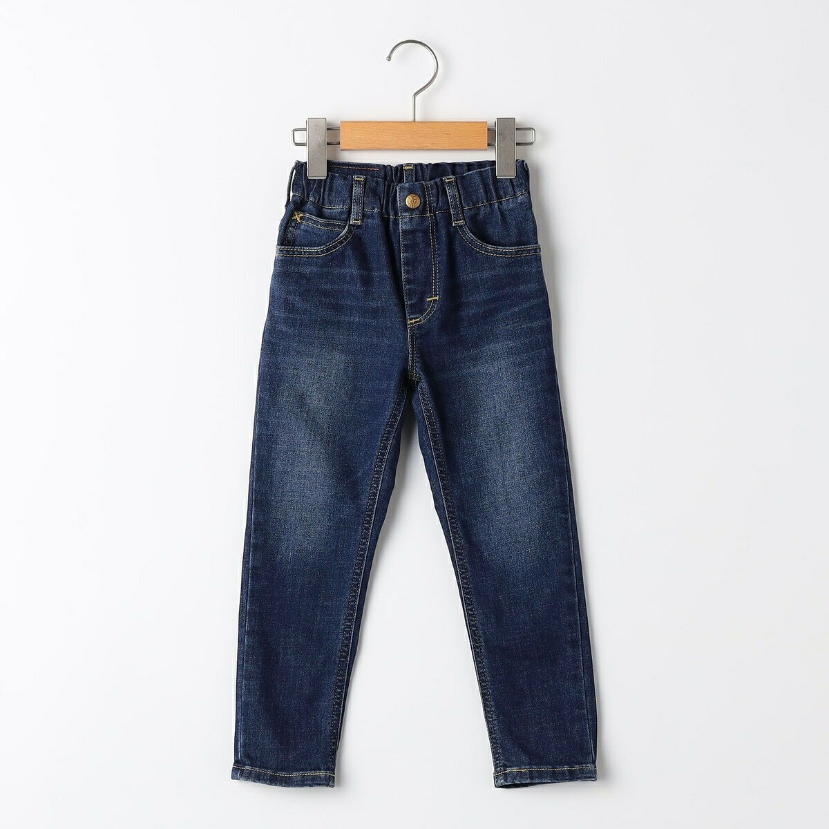 Lee:100～160cm /ストレッチ ストレート デニム パンツ ／シップス（SHIPS）