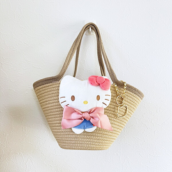 楽天市場】a-jolie × Hello Kitty コラボレーションバッグ カゴ