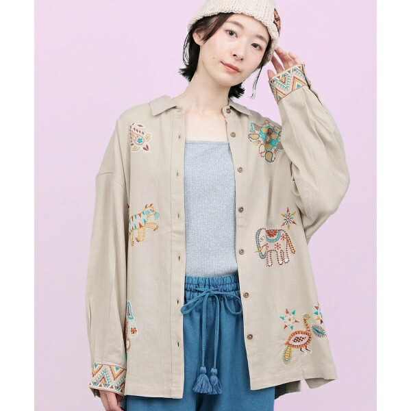 Rico カンタ刺繍モチーフシャツ/チチカカ(titicaca)|丸井(マルイ)店