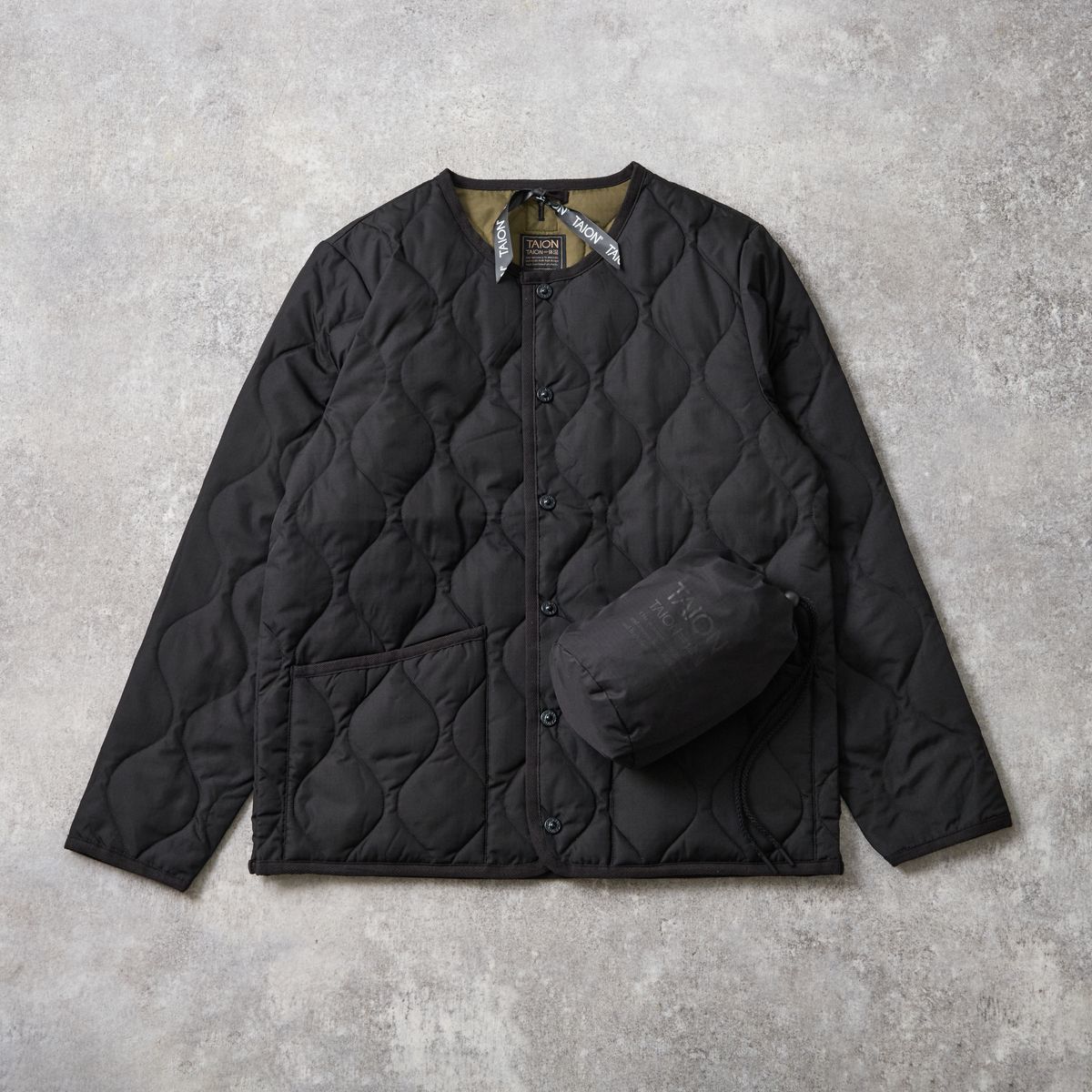 【TAION/タイオン】ミリタリー クルーネック ダウンジャケット／メンズメルローズ（MEN'S MELROSE）｜丸井（マルイ）店