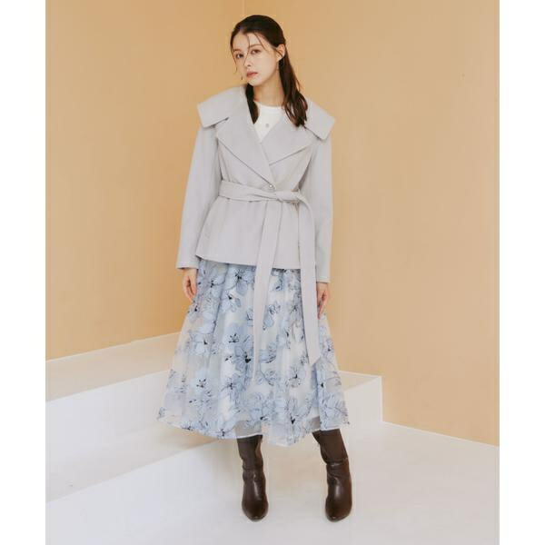 ベロアリボンオパールフラワースカート/ジル バイ ジル スチュアート(JILL by JILL STUART)