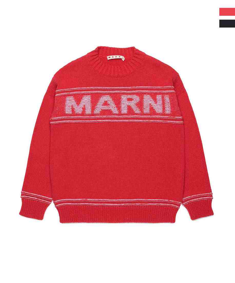 MARNI(マルニ)Kids ＆ Junior ブランドロゴニット／マルニ（marni）
