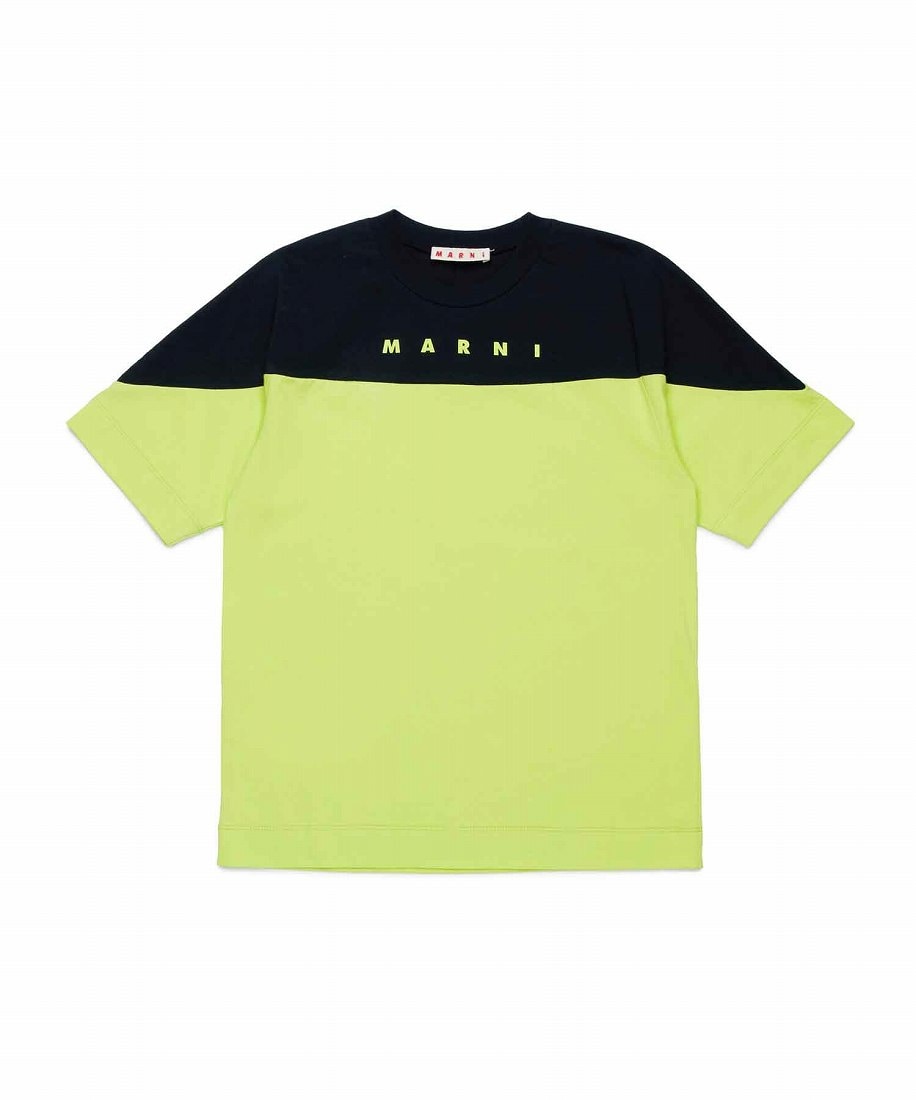 MARNI(マルニ)Kids & Junior ブランドロゴバイカラー半袖Tシャツカットソー/マルニ(marni)|丸井(マルイ)店