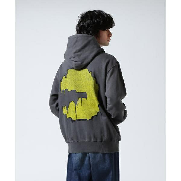 guernika×パックマン／PAC-MAN VINTAGE STYLE HOODIE／ロイヤルフラッシュ（ROYAL FLASH）