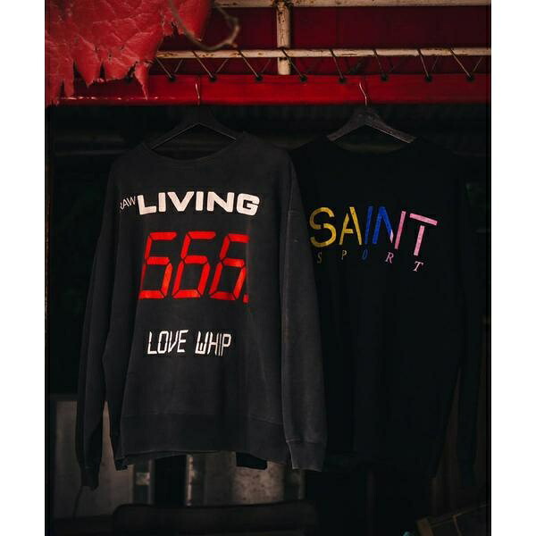 SAINT MICHAEL／セントマイケル／CRW NECK SWET／SAINT SPORT／BL／ロイヤルフラッシュ（ROYAL FLASH）｜丸井（マルイ）店