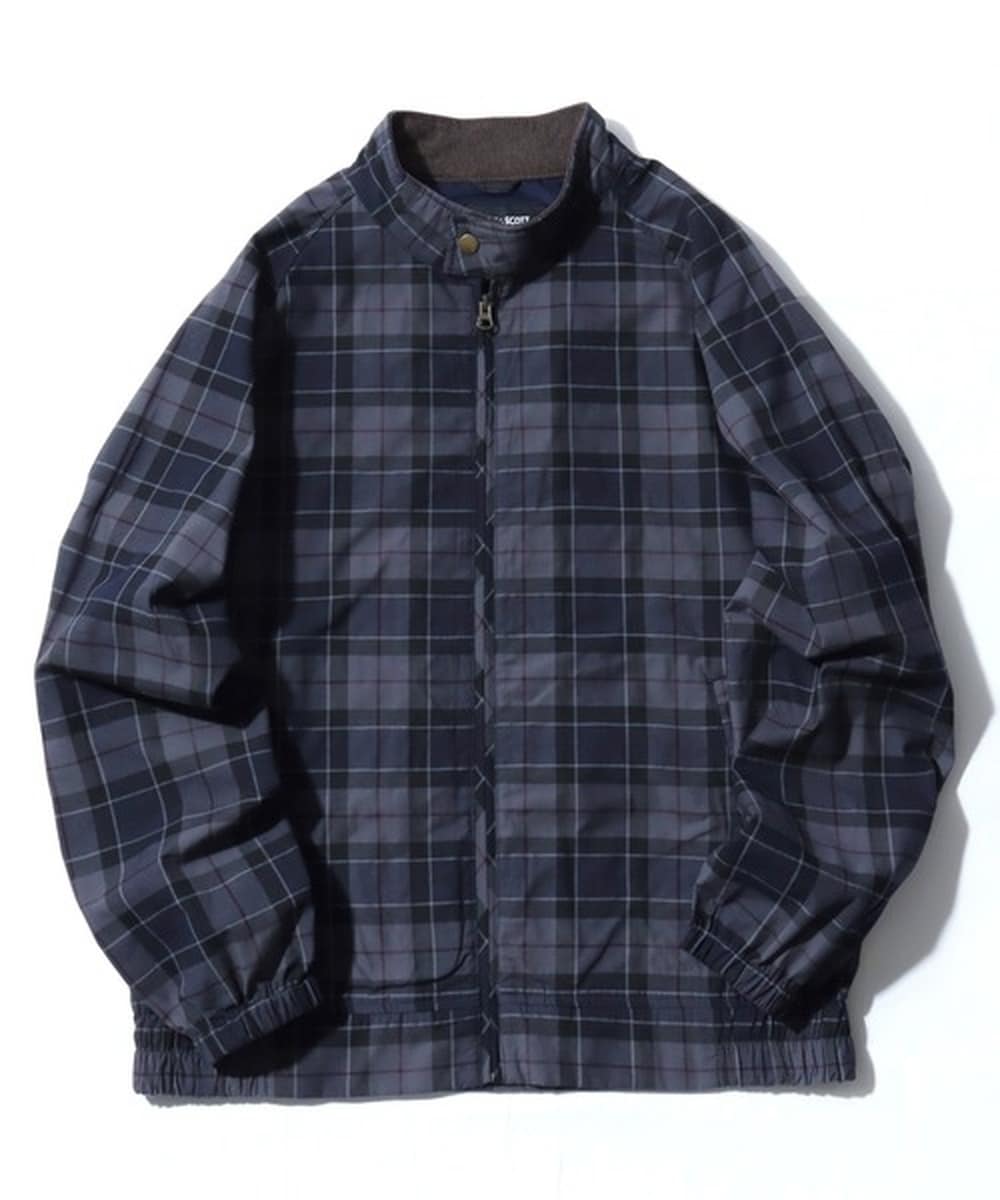 【LYLE＆SCOTT/ライル＆スコット】 T/C スタンド トラックジャケット ブルゾン／マルカワ（MARUKAWA）