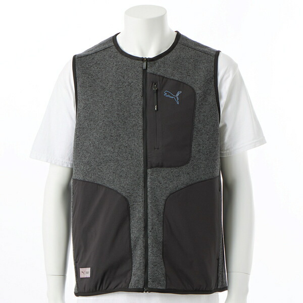 PUMA GOLF/プーマゴルフ/ゴルフ シャドウキャット FLEECE VEST／ピューマ（PUMA） ゴルフ-スポーツ・アウトドア-ウェア