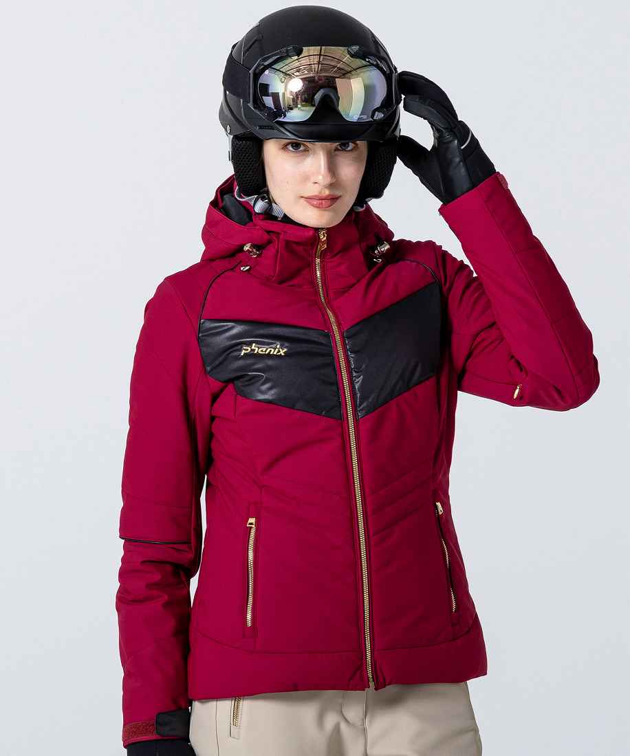 phenix【WOMENS】フューチャリズムステッチングジャケット スキーの板お召しもの／アリゾナ州の州都（phenix）