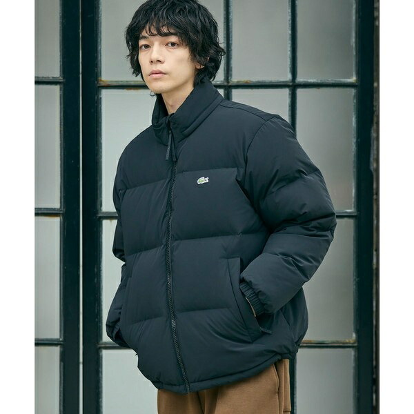 撥水 防風 テクニカルファブリック ボリュームダウンフーデッドジャケット／ラコステ（LACOSTE）