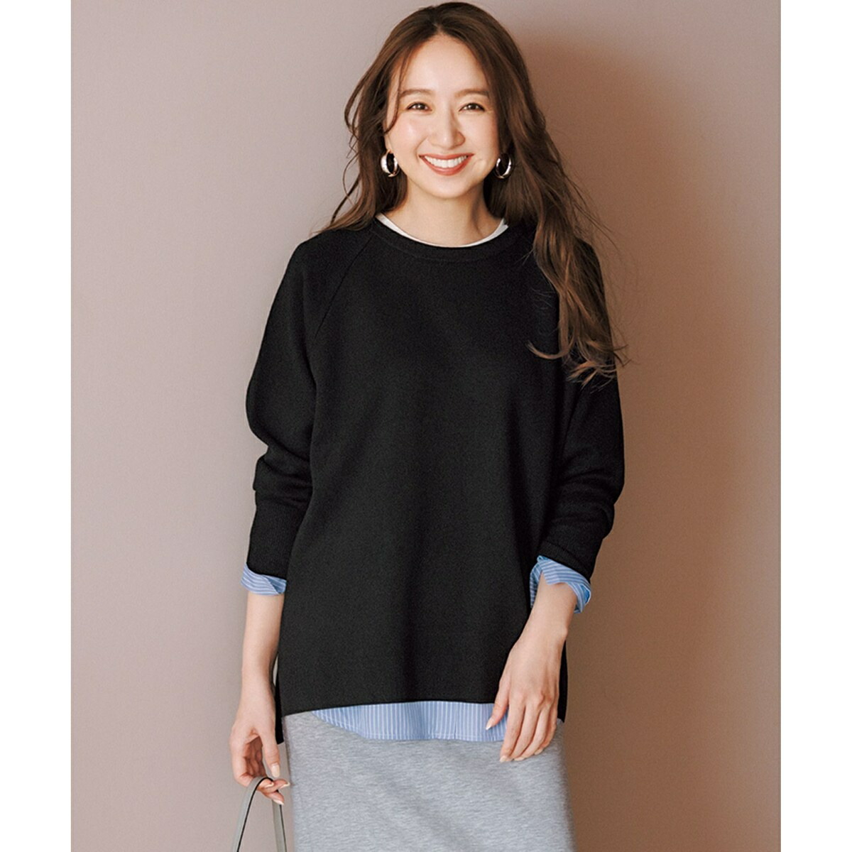 yuki×HAPTIC】ウール圧縮ニットショートコーディガン ROOMコラボ