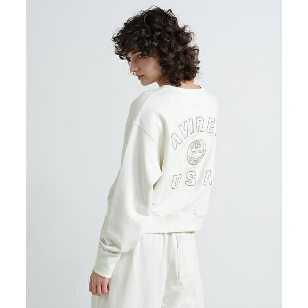 《WOMAN》AVIREX 50th VARSITY CREW SWAET／バーシティークルーネック／アヴィレックス（AVIREX）