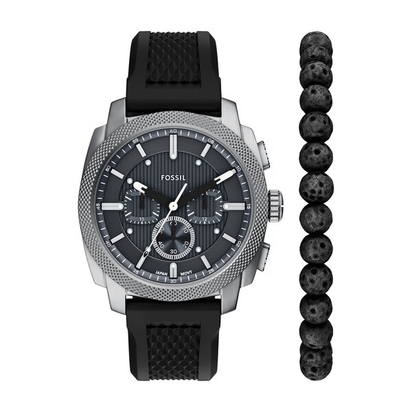 フォッシル 腕時計 メンズ アナログ シリコン FS6145SET／フォッシル（FOSSIL）