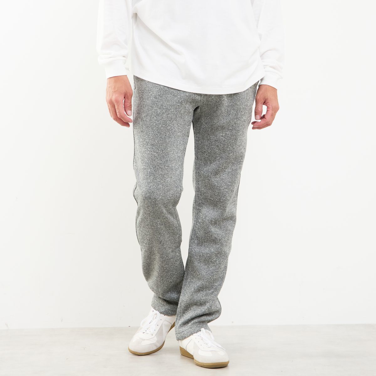 【Gramicci/グラミチ】ボンディングニットフリースNNパンツクロップド | G2FM-P017／メンズメルローズ（MEN\u0027S MELROSE）