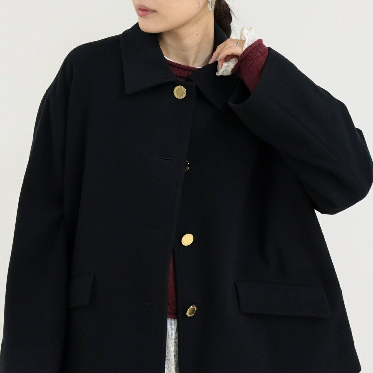 【Traditional WeatherWear】LINTON SHORT コート／フレディエミュ（fredy emue）