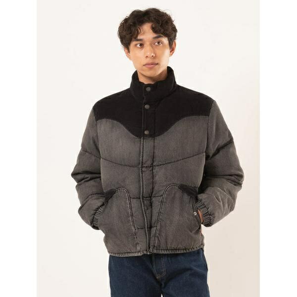 楽天市場】Levi's Western Super Puffer Jacket denim RDS down relax