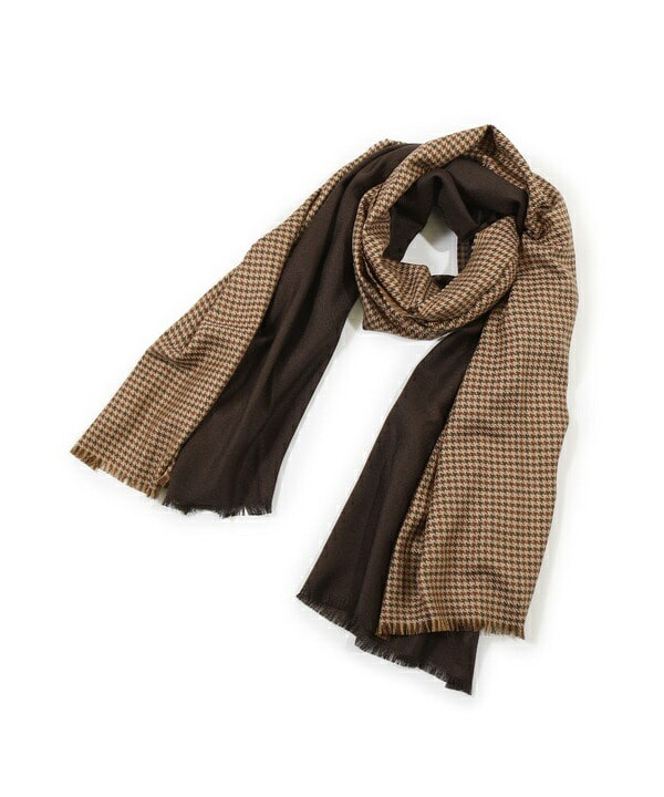 カシミヤ混リバーシブルマフラー／メンズビギ（MEN'S BIGI） 14,454円