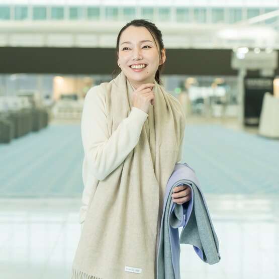 楽天市場】HANEDA X GOBI オリジナルストール（厚手） オーガニック