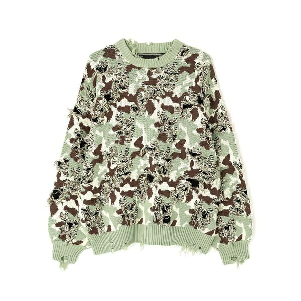 DankeSchon/ダンケシェーン/CAMO KNIT CREWNECK/エルエイチピー(LHP)|丸井(マルイ)店
