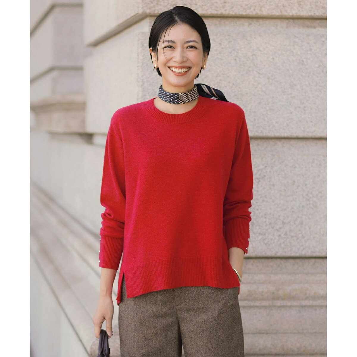 CASHMERE BLEND クルーネック ニット／Ｊプレス（J.PRESS） 11,926円
